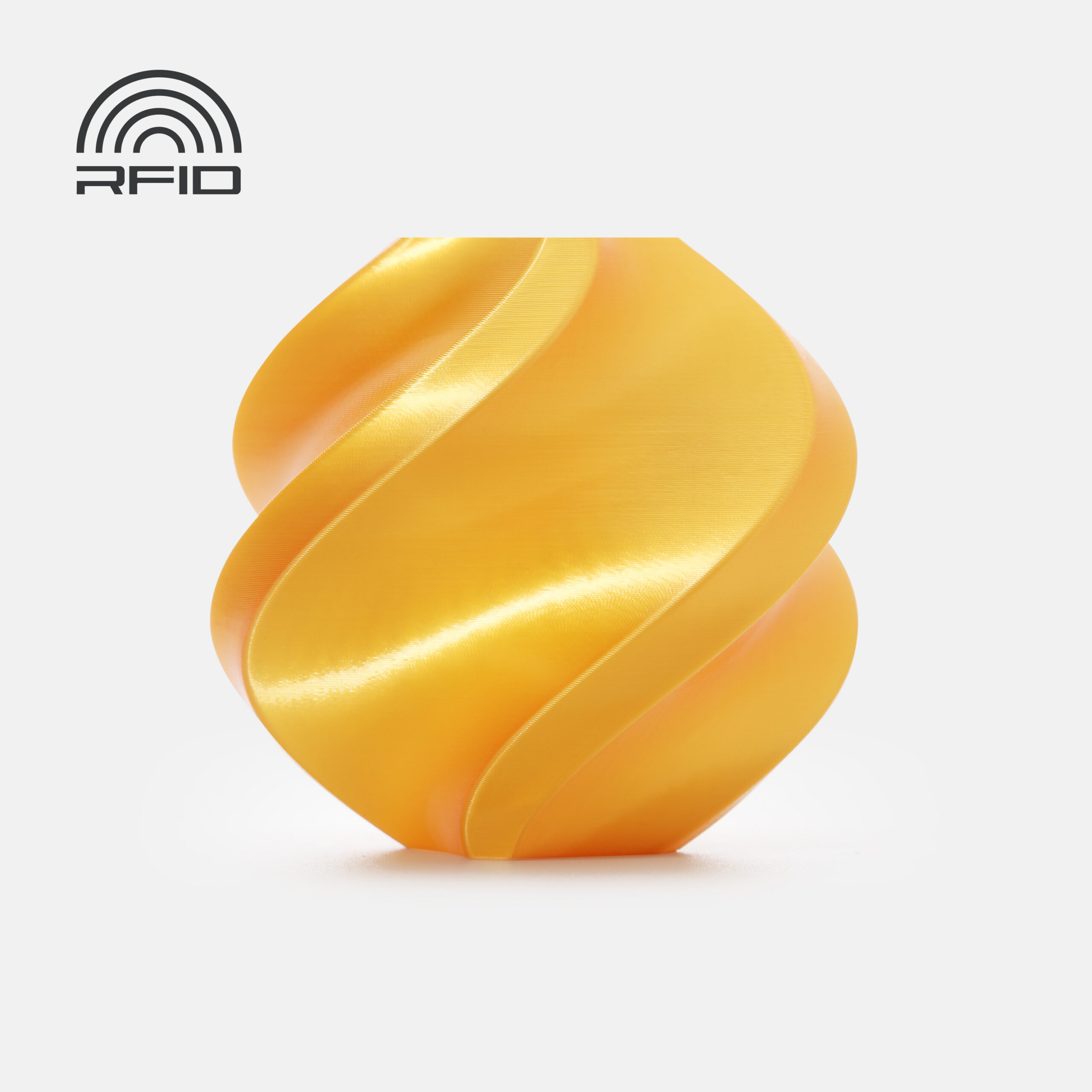 Bambu Lab PLA Silk+ Gold (13405) 1kg spool with metallic silk sheen